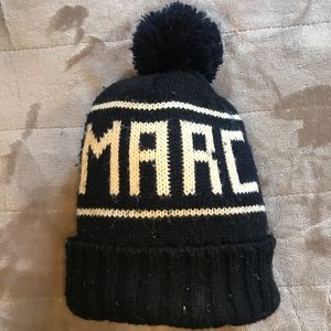 Marc by Marc Jacobs Acrylic Ski Pom Pom Hat